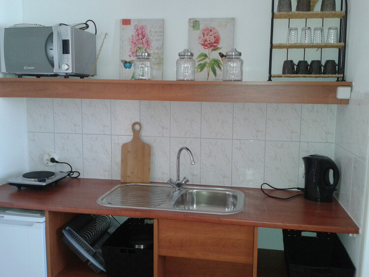 eenvoudige kitchenette