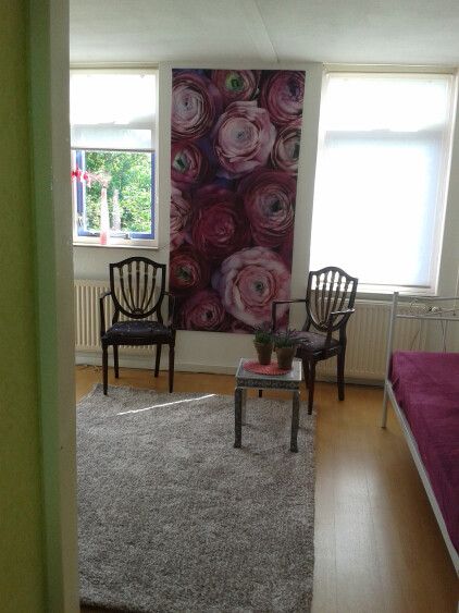 zit/slaap kamer. Helaas krijg ik de foto niet rechtop!